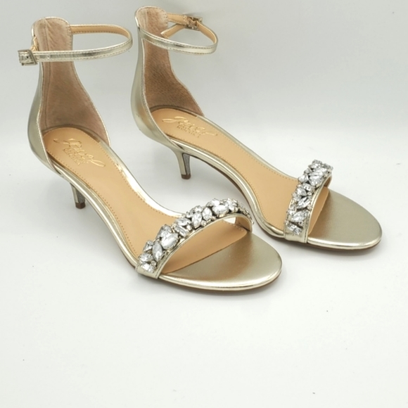 Badgley Mischka Jewel, Dash heels, NWOB - Picture 5 of 10